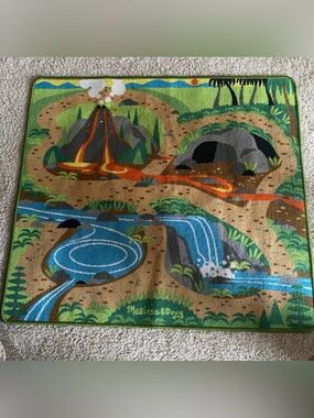 Melissa & Doug Prehistoric Dinosaur Play Mat kid toys